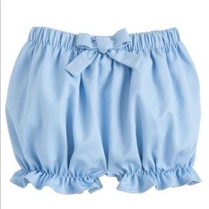 Little English Twill Bow Bloomer-Light Blue- NWT